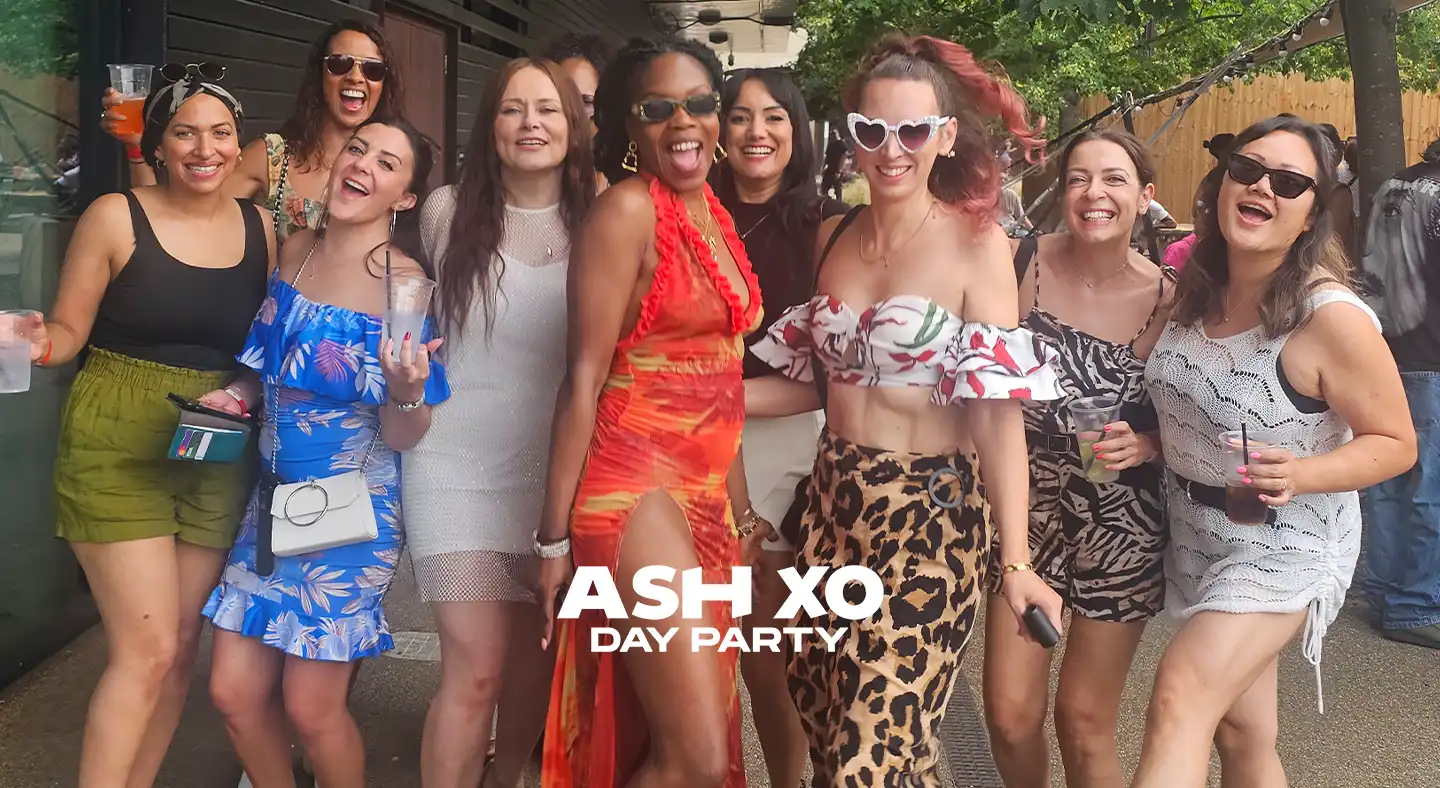 Guests enjoying the ASH XO Day Party