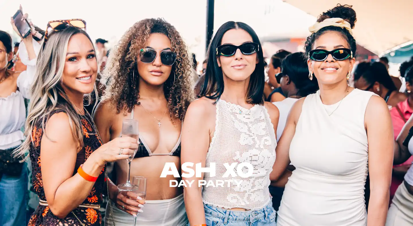 Guests enjoying the ASH XO Day Party
