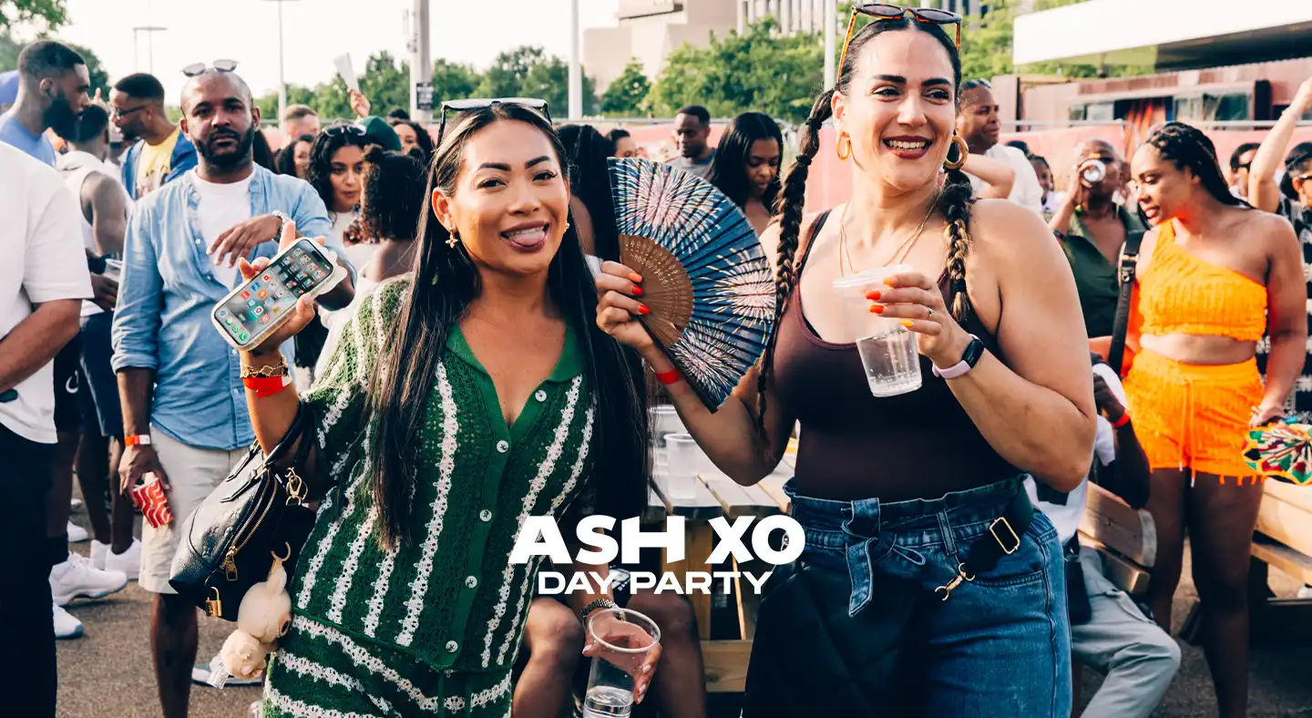 Guests enjoying the ASH XO Day Party