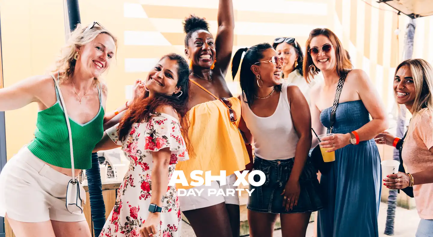 Guests enjoying the ASH XO Day Party