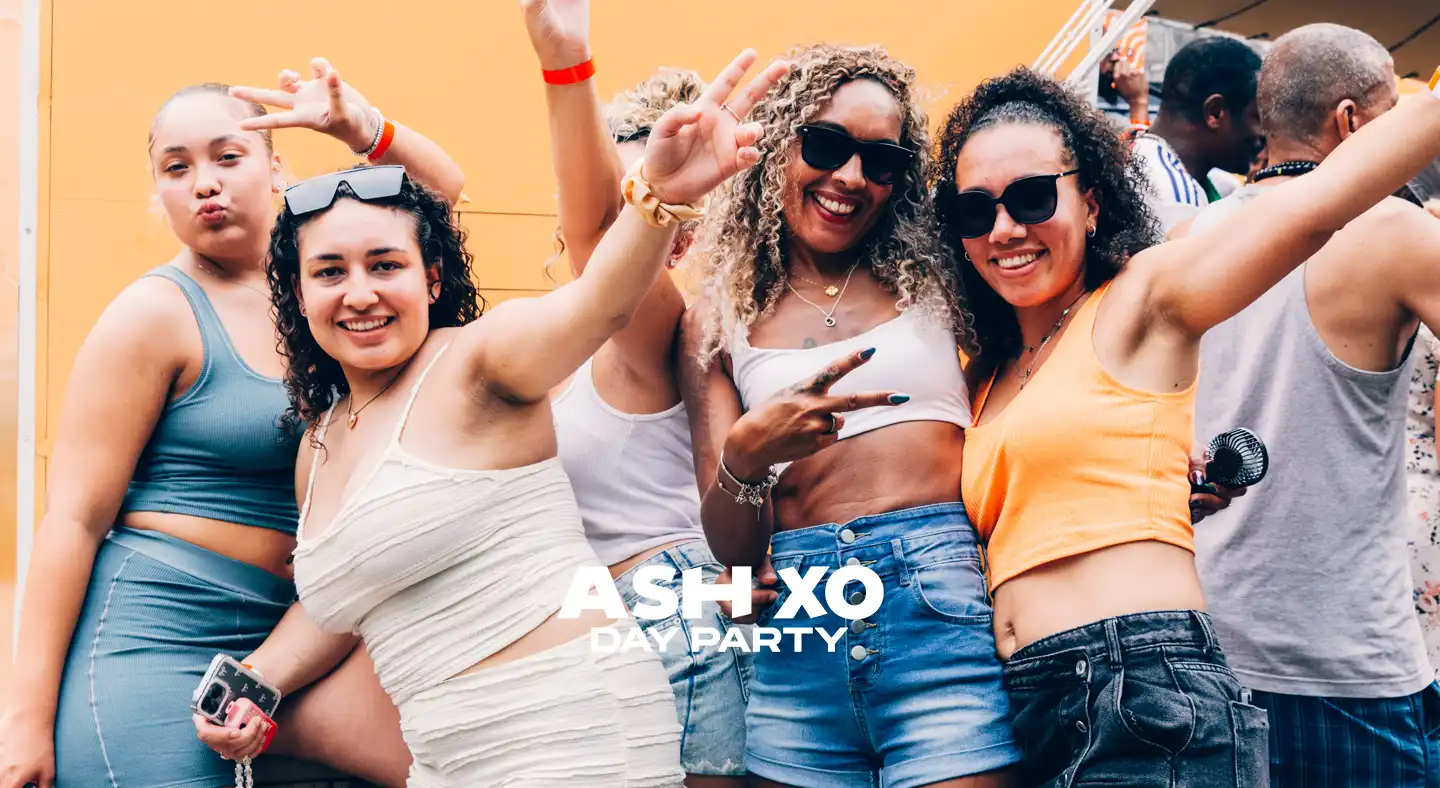 Guests enjoying the ASH XO Day Party