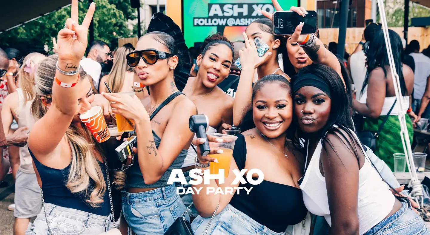 Guests enjoying the ASH XO Day Party